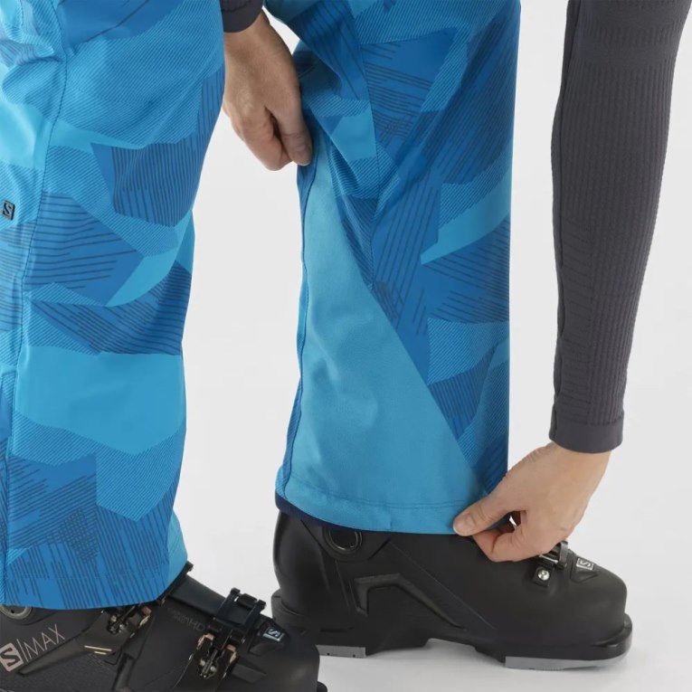 Turquoise Salomon The Brilliant Women's Ski Pants | PH 16893N